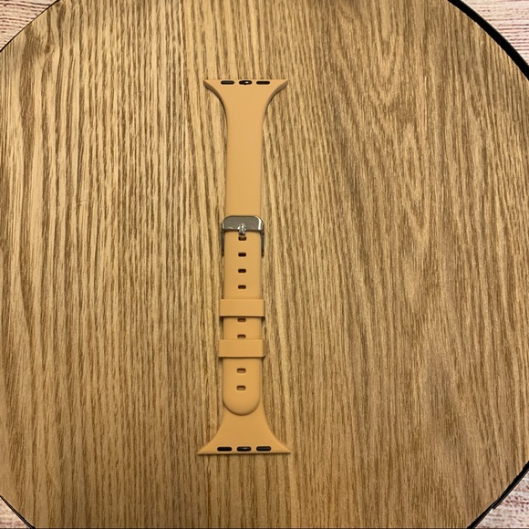 Watch band for Apple Smart Watch size 42/44mm Wrist size medium/large walnut - Picture 2 of 5